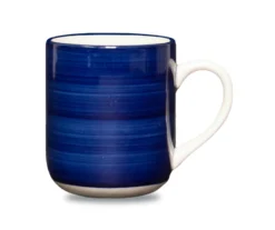 Evolution Hand Painted Navy 20-Piece Dinnerware Set -Home Furnishing Store 810526265 7