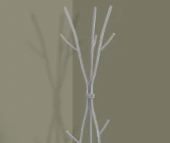 Silver Hammered Branch Metal Coat Rack -Home Furnishing Store 810527364 3