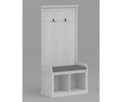 Real Living Villa Park 2-Hook Hall Tree With Cushioned Bench -Home Furnishing Store 810529577 2