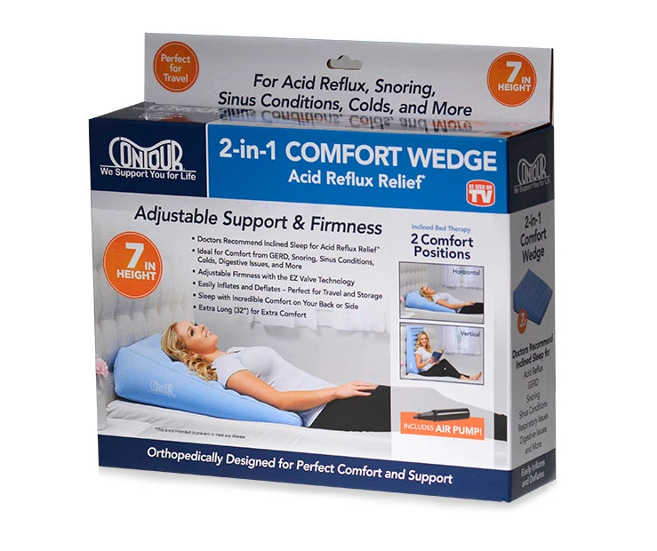 Contour 2-in-1 Inflatable Comfort Wedge 2 Contour 2-in-1 Inflatable Comfort Wedge - Image 2