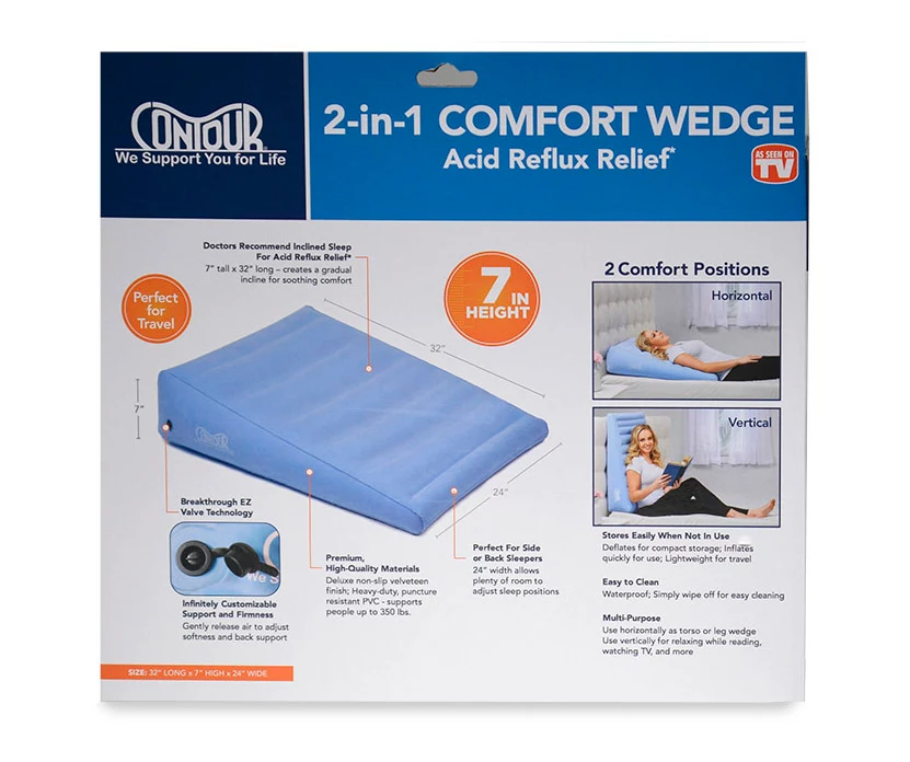 Contour 2-in-1 Inflatable Comfort Wedge 3 Contour 2-in-1 Inflatable Comfort Wedge - Image 3