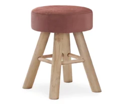 Wooden Leg Upholstered Ottoman -Home Furnishing Store 810533417 2