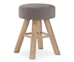 Wooden Leg Upholstered Ottoman -Home Furnishing Store 810533418 2