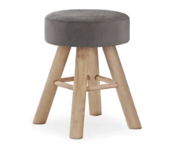 Wooden Leg Upholstered Ottoman -Home Furnishing Store 810533420 2