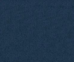 Blue Velvet Upholstered Wooden Ottoman -Home Furnishing Store 810533421 3