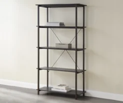 Real Living Rustic 5-Shelf Bookcase -Home Furnishing Store 810534675