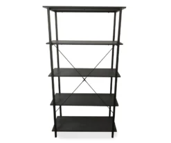 Real Living Rustic 5-Shelf Bookcase -Home Furnishing Store 810534675 3