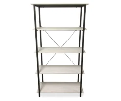 Real Living Rustic 5-Shelf Bookcase -Home Furnishing Store 810534676 1