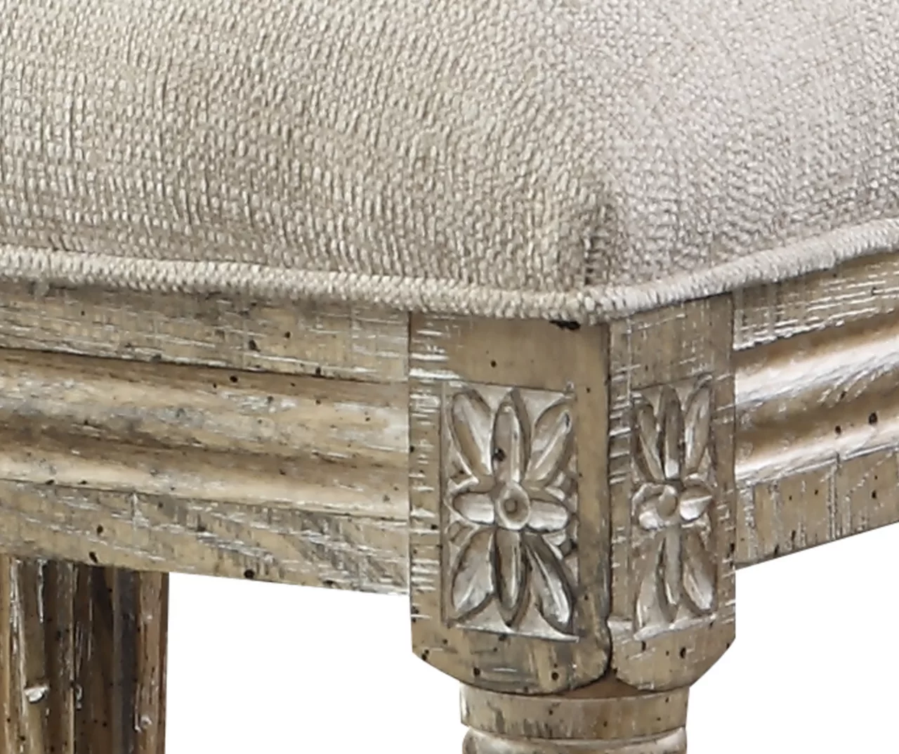 Sandstone Buff & Cream Upholstered Dining Chairs, 2-Pack 6 Sandstone Buff & Cream Upholstered Dining Chairs, 2-Pack - Image 6