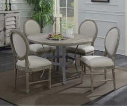Sandstone Buff & Cream Upholstered Dining Chairs, 2-Pack 10 Sandstone Buff & Cream Upholstered Dining Chairs, 2-Pack -Home Furnishing Store 810535745 7