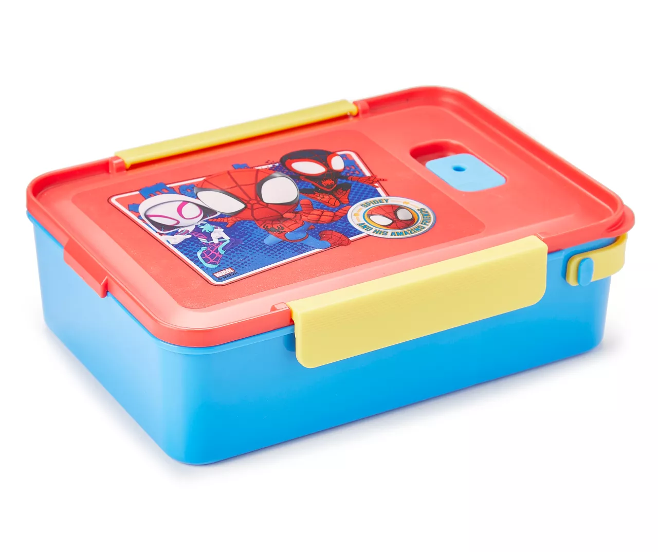 ZAK! "Spidey & His Amazing Friends" Blue, Red & Yellow Bento Box 1 ZAK! "Spidey & His Amazing Friends" Blue, Red & Yellow Bento Box