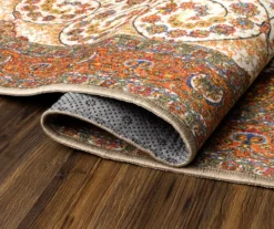 My Magic Carpet Zahara Amber Washable Area Rug -Home Furnishing Store 810537590 4