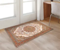 My Magic Carpet Zahara Amber Washable Area Rug -Home Furnishing Store 810537681 2