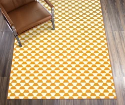 My Magic Carpet Yanis Gold Washable Area Rug -Home Furnishing Store 810537682 2