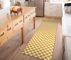 My Magic Carpet Yanis Gold Washable Area Rug -Home Furnishing Store 810537683 2