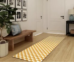 My Magic Carpet Yanis Gold Washable Area Rug -Home Furnishing Store 810537683 3