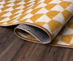 My Magic Carpet Yanis Gold Washable Area Rug -Home Furnishing Store 810537684 4