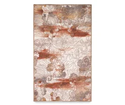 My Magic Carpet Vienna Abstract Washable Area Rug