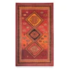 My Magic Carpet Phoenix Kilim Garnet Washable Area Rug