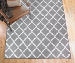 My Magic Carpet Moroccan Trellis Washable Area Rug -Home Furnishing Store 810537736 2