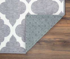 My Magic Carpet Moroccan Trellis Washable Area Rug -Home Furnishing Store 810537738 3