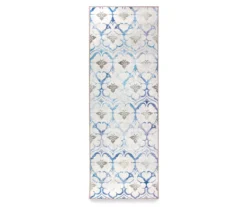 My Magic Carpet Leilani Damask Washable Area Rug -Home Furnishing Store 810537740 1