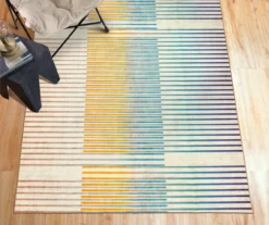 My Magic Carpet Flux Stripe Washable Area Rug 36 My Magic Carpet Flux Stripe Washable Area Rug -Home Furnishing Store 810537757 2