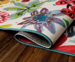 My Magic Carpet Floral Bloom Washable Area Rug 25 My Magic Carpet Floral Bloom Washable Area Rug -Home Furnishing Store 810537762 4