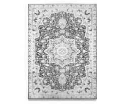 My Magic Carpet Parviz Gray Washable Area Rug -Home Furnishing Store 810537769 1