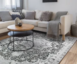 My Magic Carpet Parviz Gray Washable Area Rug -Home Furnishing Store 810537769 3