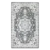 My Magic Carpet Parviz Gray Washable Area Rug