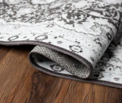 My Magic Carpet Parviz Gray Washable Area Rug -Home Furnishing Store 810537771 4