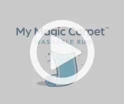 My Magic Carpet Parviz Gray Washable Area Rug -Home Furnishing Store 810537771 810537770 810537769