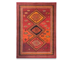 My Magic Carpet Phoenix Kilim Garnet Washable Area Rug -Home Furnishing Store 810537782 1