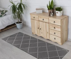 My Magic Carpet Medina Moroccan Diamond Washable Area Rug -Home Furnishing Store 810537791 2