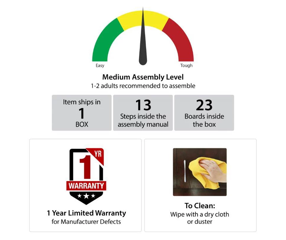 Rylee White Electric Fireplace Console 6 Rylee White Electric Fireplace Console - Image 6