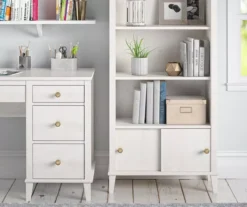 Monarch Hill Poppy Ivory Oak Bookcase -Home Furnishing Store 810538210 3