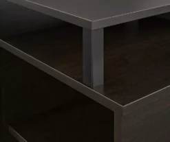 65" Himmel Espresso Electric Fireplace Console -Home Furnishing Store 810538249 4