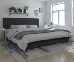 CosmoLiving Elizabeth Velvet Storage Bed -Home Furnishing Store 810540948 3