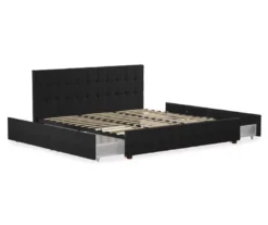 CosmoLiving Elizabeth Velvet Storage Bed -Home Furnishing Store 810540948 5
