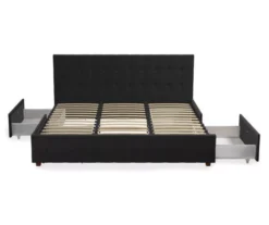 CosmoLiving Elizabeth Velvet Storage Bed -Home Furnishing Store 810540948 6