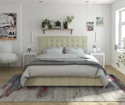 CosmoLiving Elizabeth Velvet Storage Bed -Home Furnishing Store 810540949 2