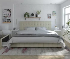 CosmoLiving Elizabeth Velvet Storage Bed -Home Furnishing Store 810540950 1