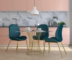 CosmoLiving Astor Velvet Dining Chair -Home Furnishing Store 810540999 2