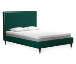 CosmoLiving Audrey Velvet King Bed -Home Furnishing Store 810541049 3