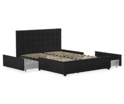 CosmoLiving Elizabeth Velvet Storage Bed -Home Furnishing Store 810541061 4