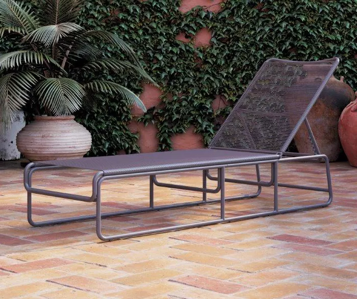 Nyla Charcoal Adjustable Wicker Chaise Patio Lounge 2 Nyla Charcoal Adjustable Wicker Chaise Patio Lounge - Image 2