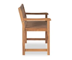 Flint Acorn Wood Patio Bench -Home Furnishing Store 810541695 4