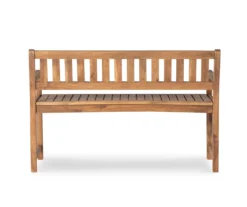 Flint Acorn Wood Patio Bench -Home Furnishing Store 810541695 6