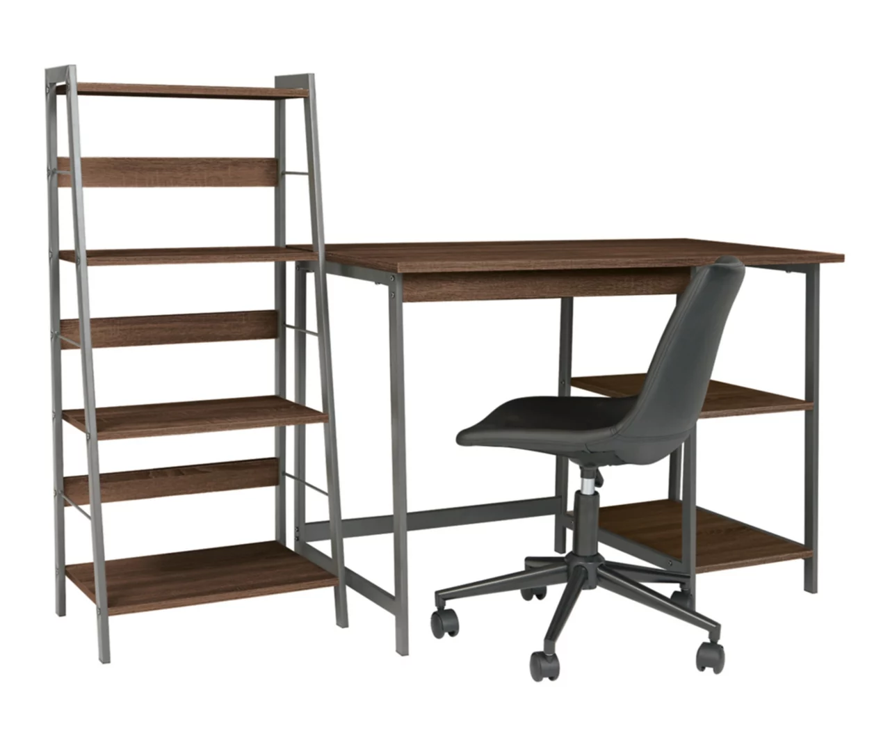 Soho 2-Piece Wooden Desk & Bookcase Set 6 Soho 2-Piece Wooden Desk & Bookcase Set - Image 6